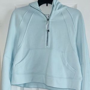 Scuba Oversized Half-Zip Hoodie